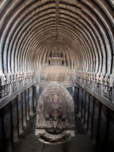 One of the caves at Ellora